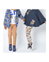 Pantalon jegging en coton - Naturel
