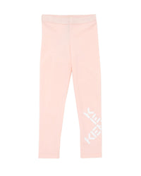 Legging technique à taille élastique - Rose Petale