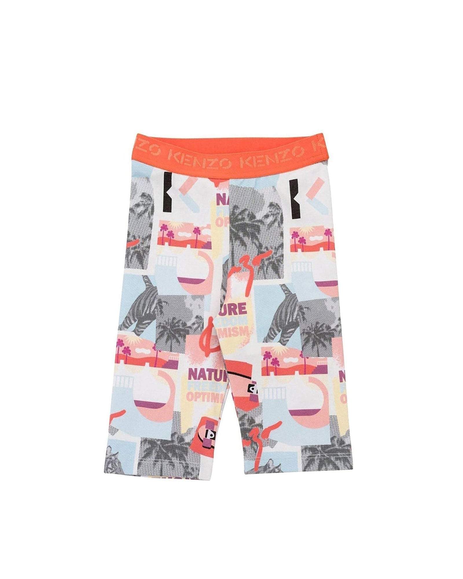 Cycliste en coton - Coral red