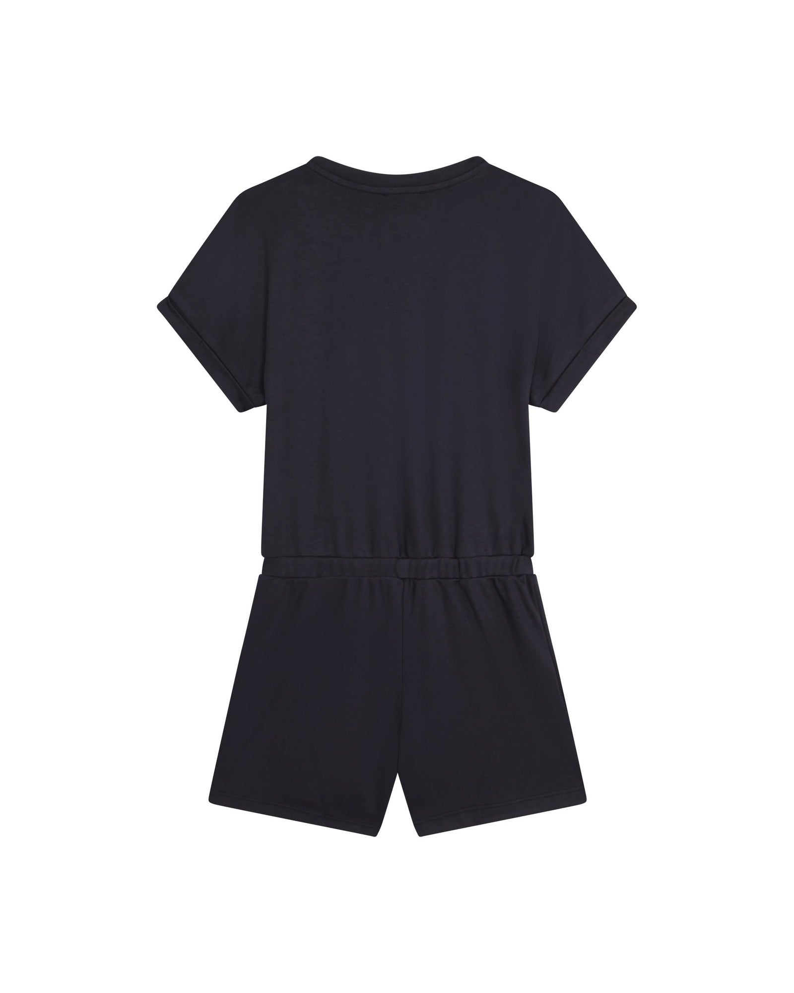 Combi-short en maille piquée - Plomb