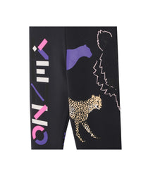 Legging à motif Multi Iconics - Gris Taupe