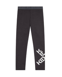 Cotton leggings - Taupe Grey