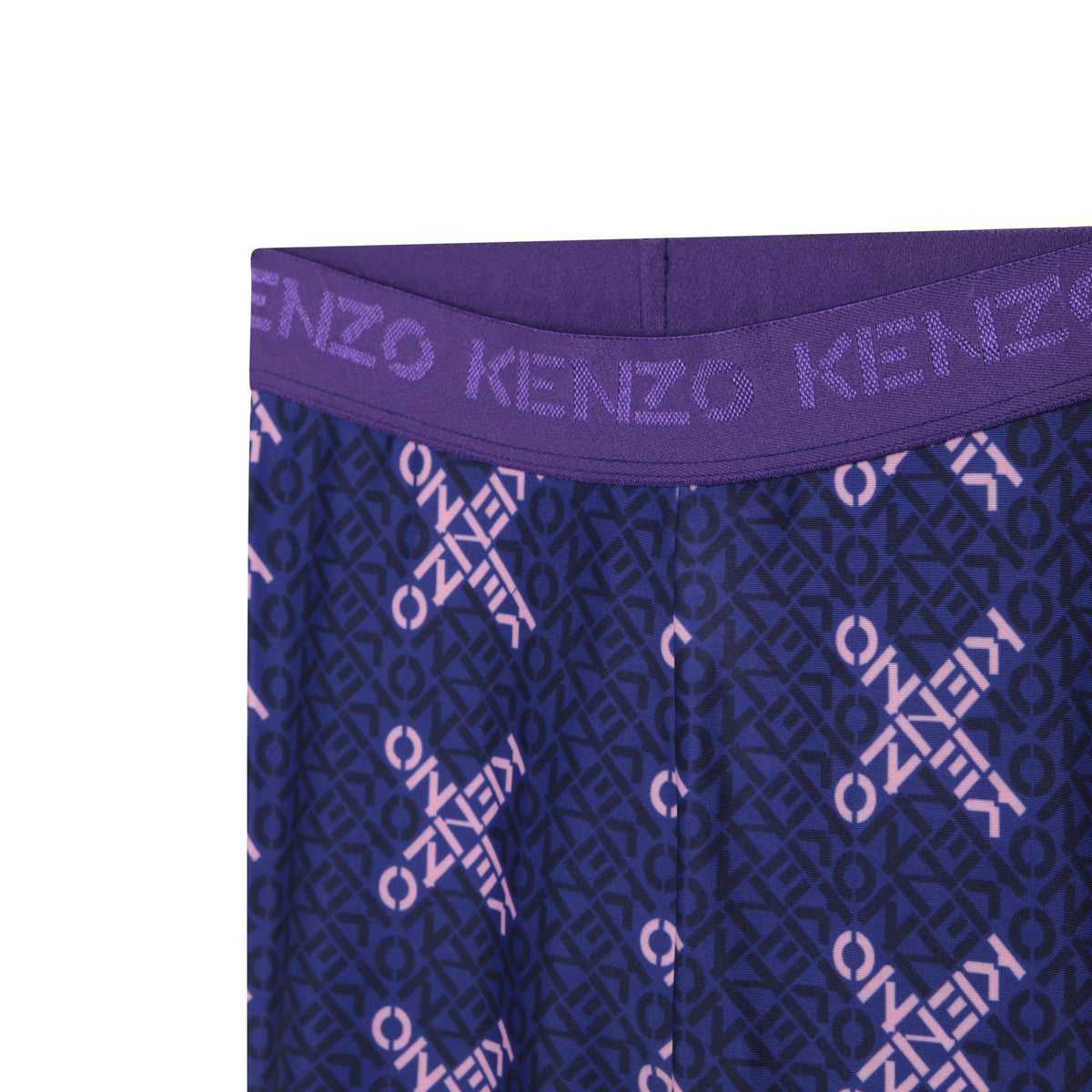 Legging en tissu technique imprimé Cross girl - Royal Purple