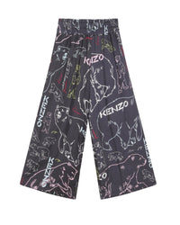 Pantalon large Nova - Gris Taupe