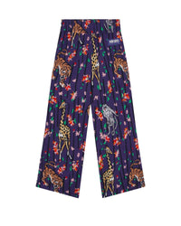 Jupe-culotte à motif - Thistle Blue