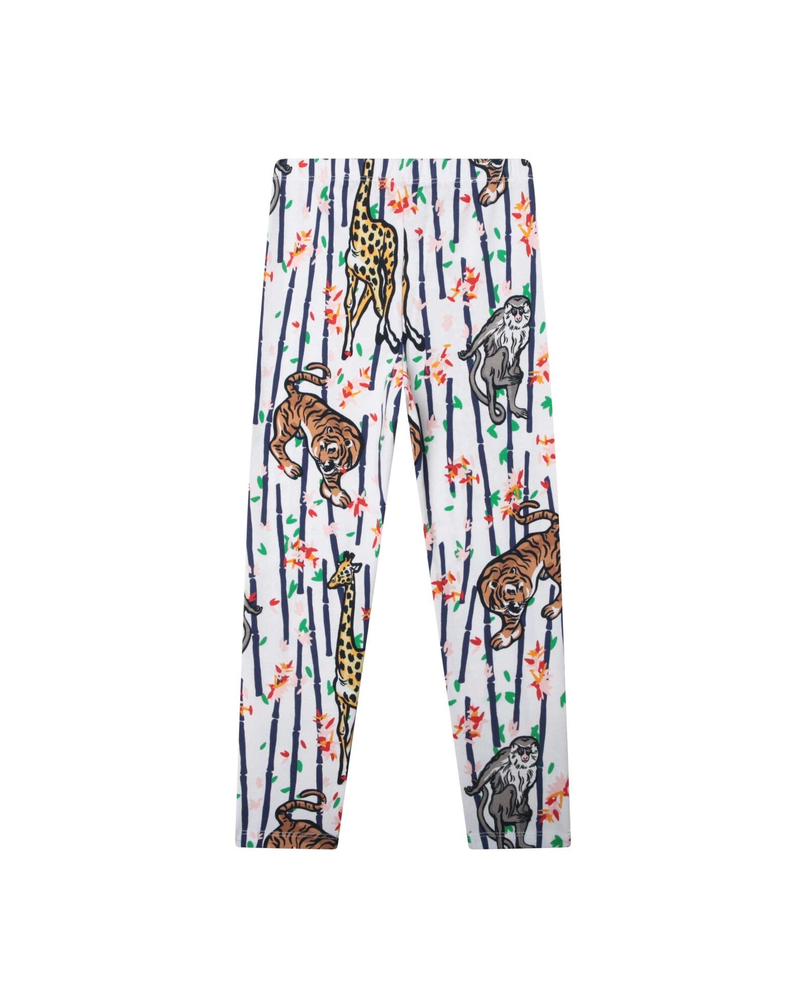 Legging à motif en coton - Blanc