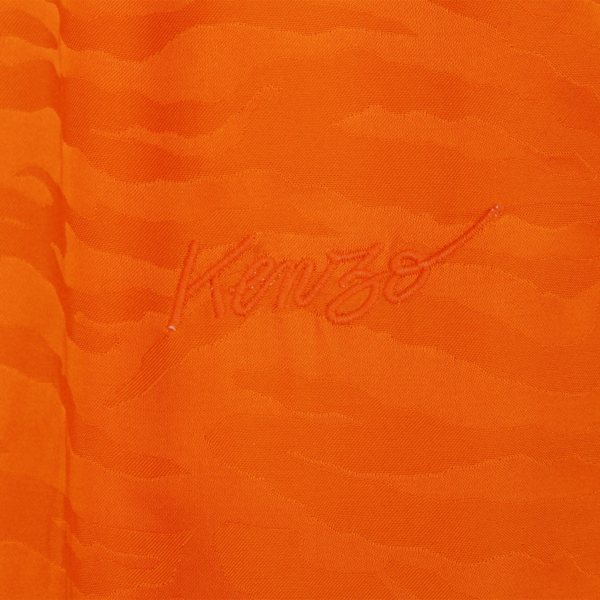 Jupe culotte à rayures - Orange fonce