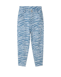 Pantalon en denim à motif rayures Tigre - Myosotis