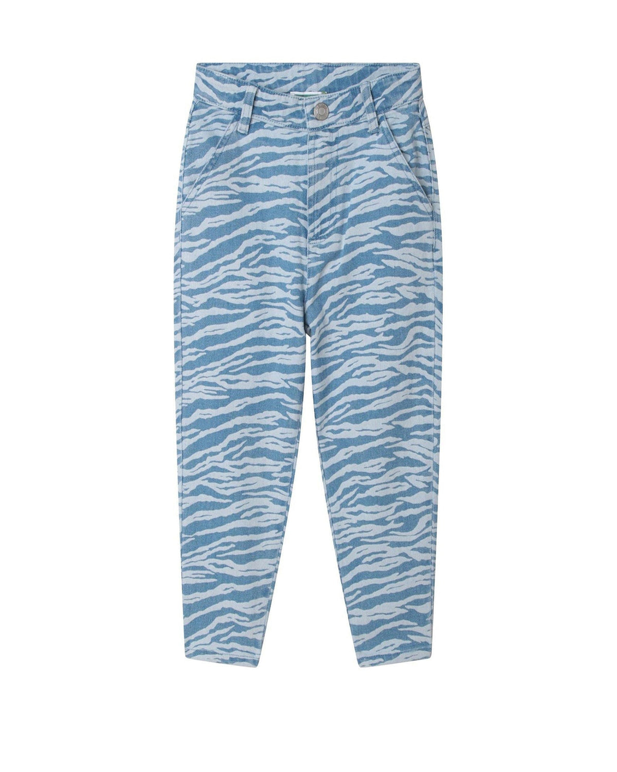 Pantalon en denim à motif rayures Tigre - Myosotis