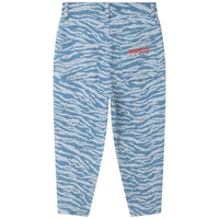 Pantalon en denim à rayures Tigre - Myosotis