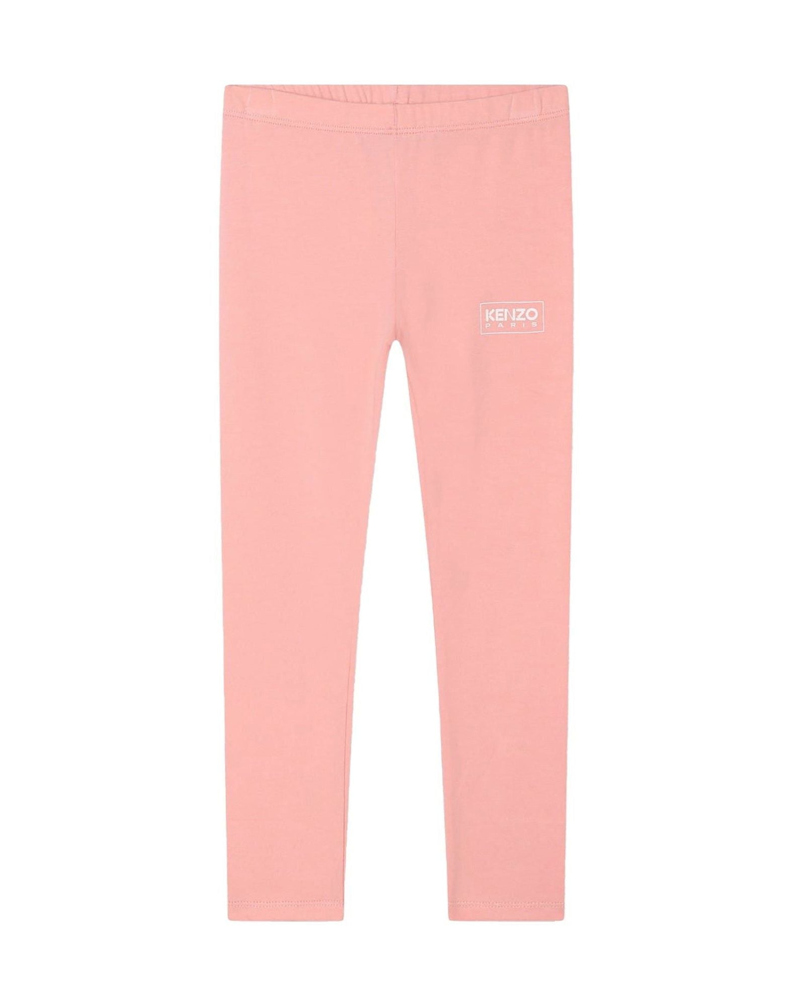 Cotton legging trousers - Nude
