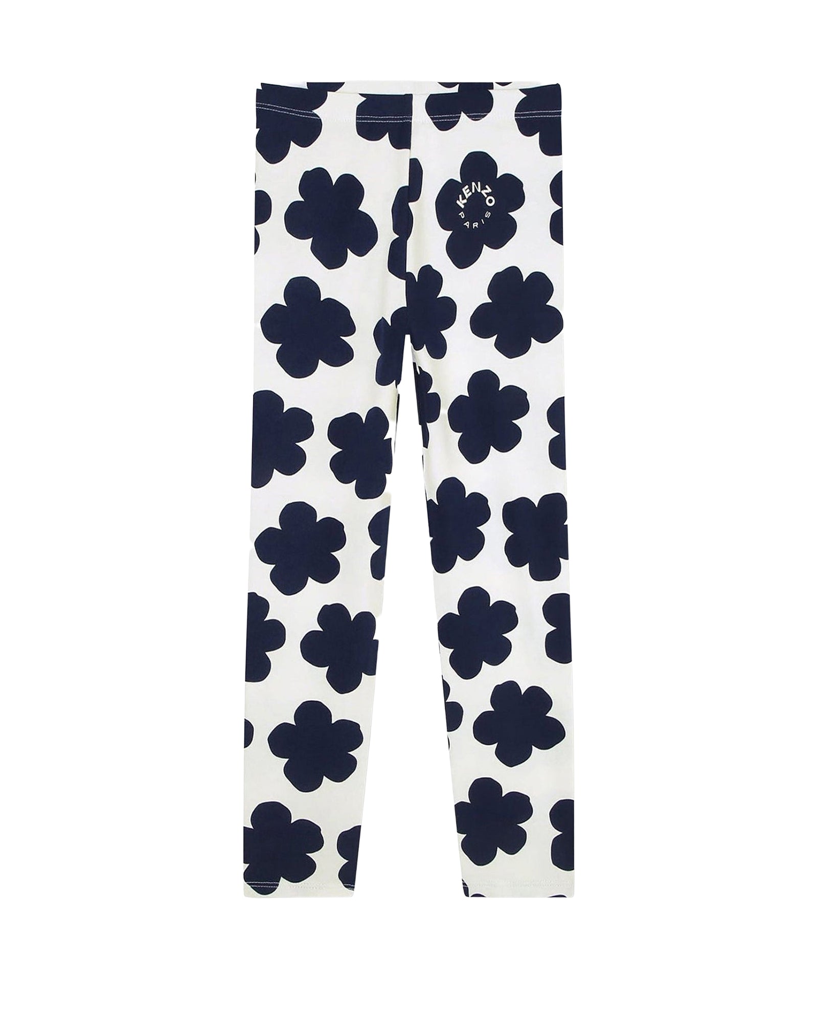 Pantalon legging en coton - Ivoire