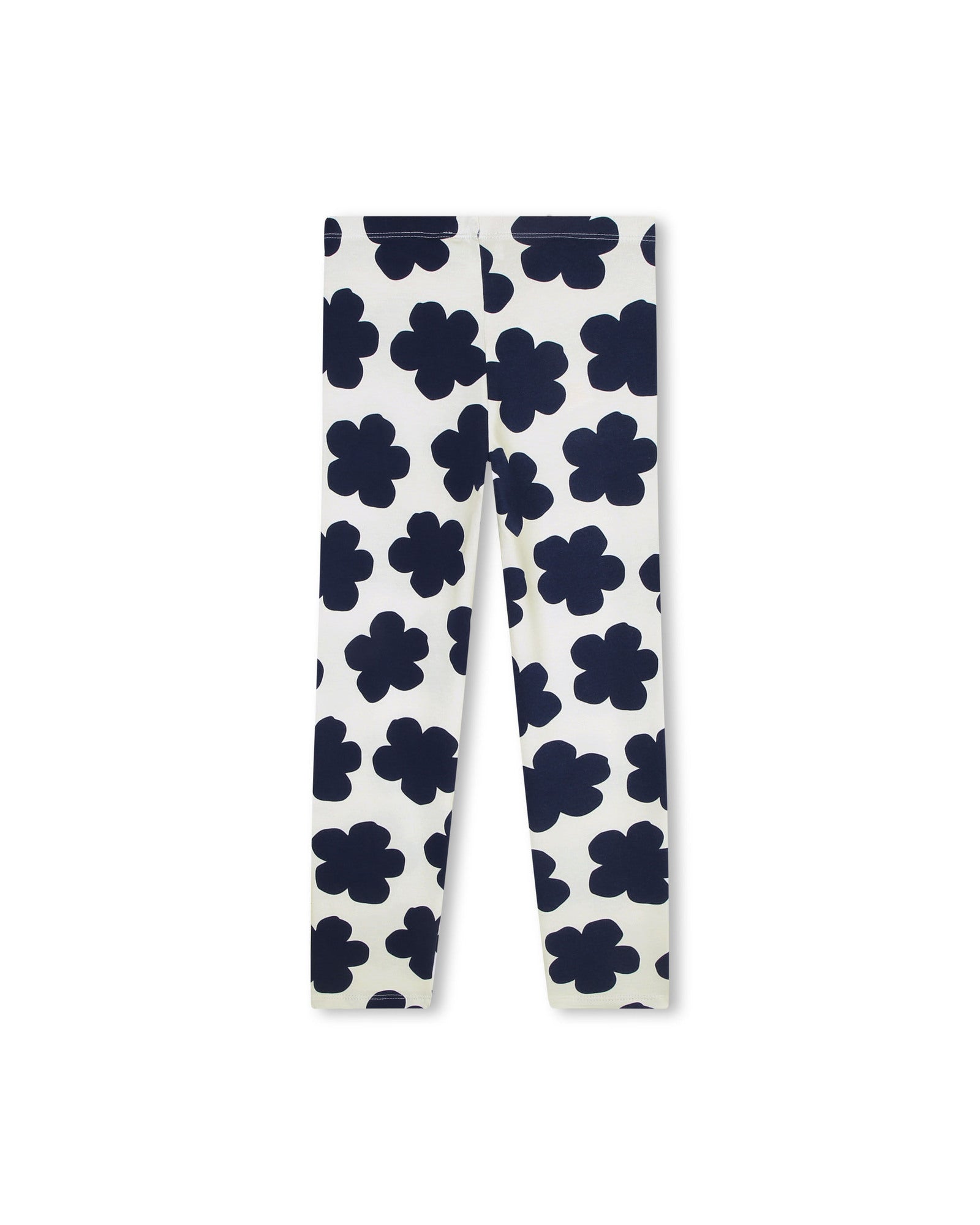 Pantalon legging en coton - Ivoire