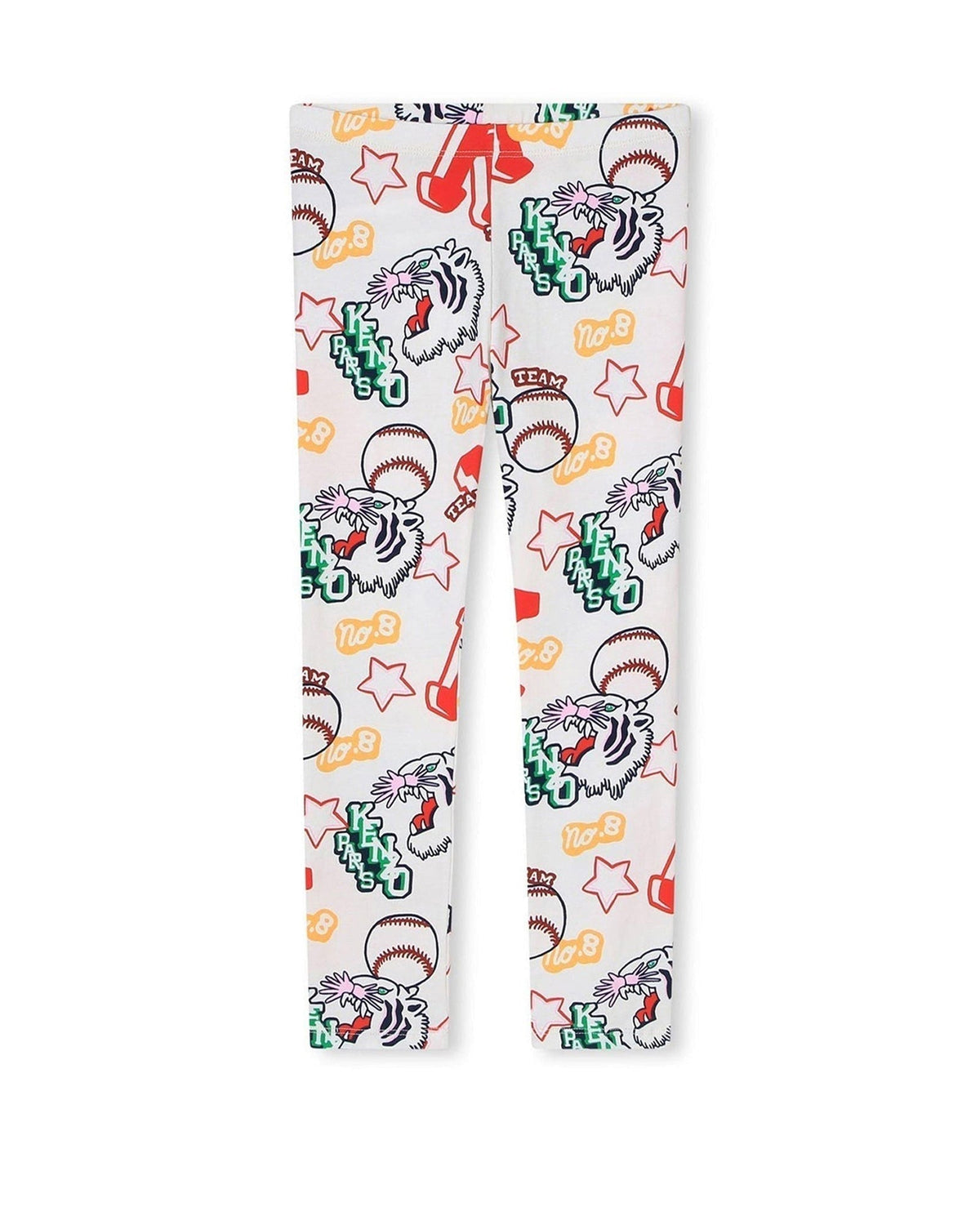 Pantalon legging en coton - Ivoire
