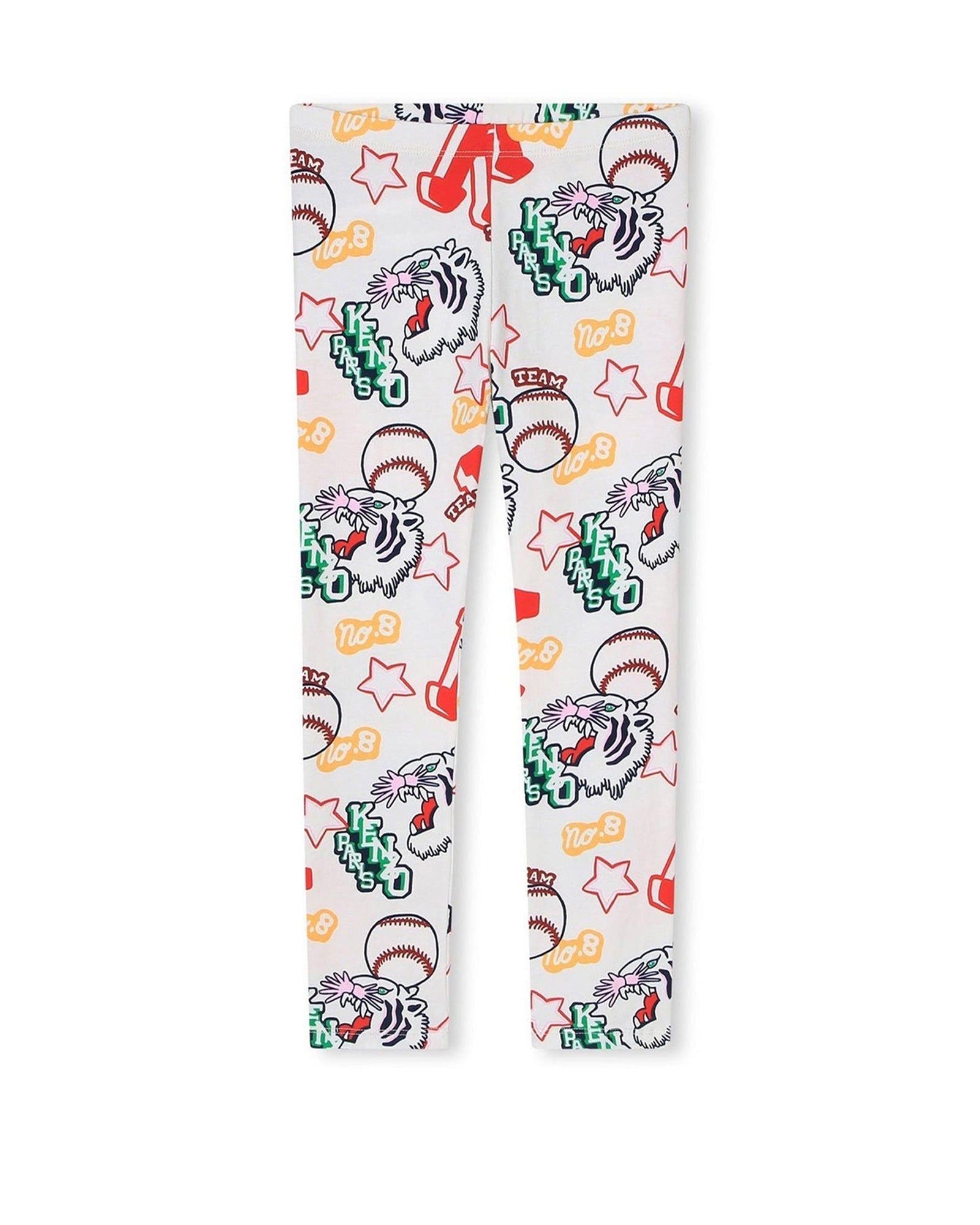 Pantalon legging en coton - Ivoire