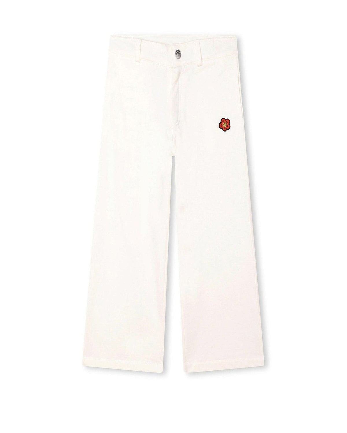 Pantalon de survêtement en coton - Ivoire