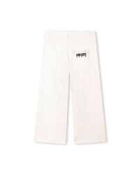 Pantalon de survêtement en coton - Ivoire