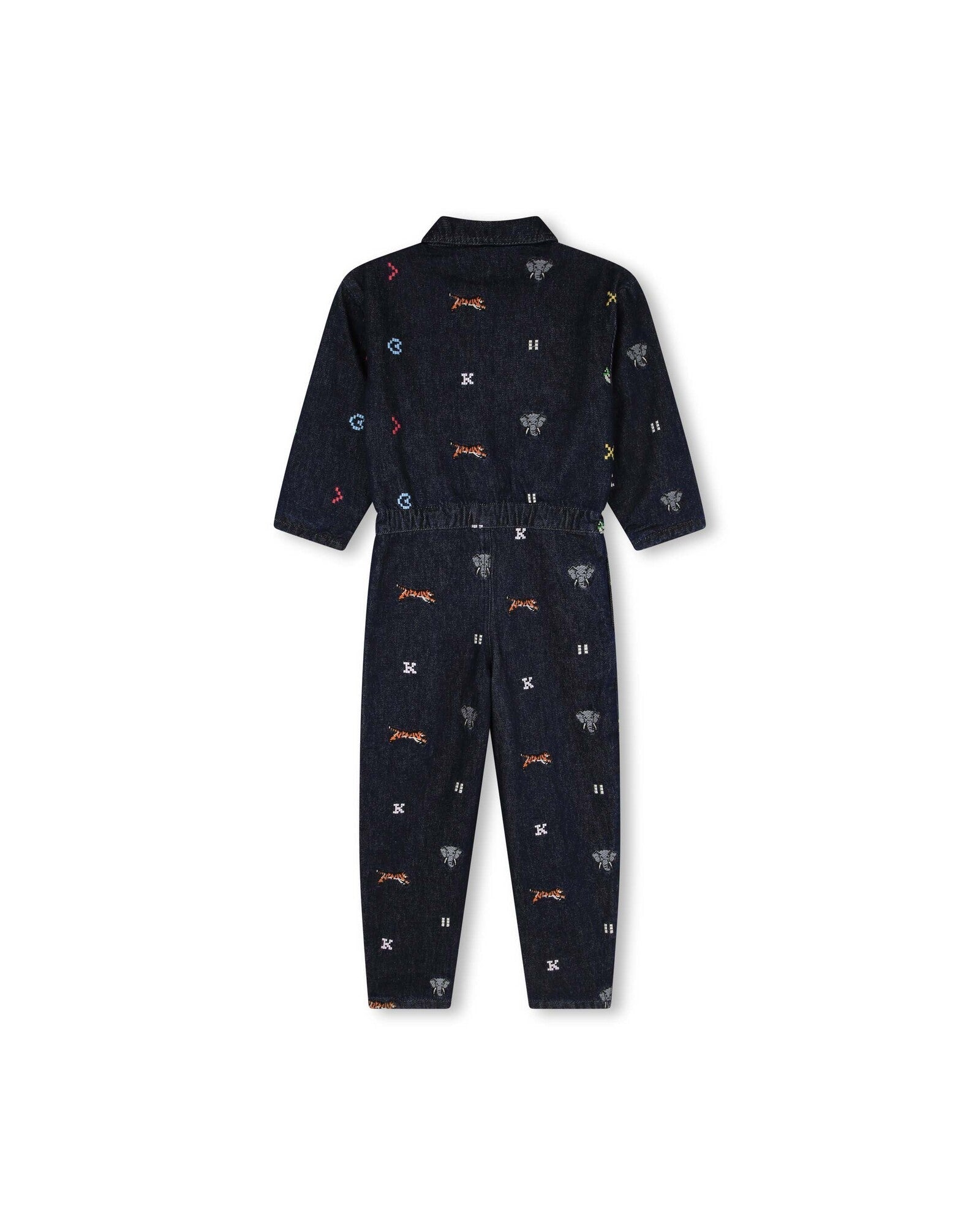 Combinaison en coton - Denim brut