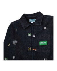 Combinaison en coton - Denim brut
