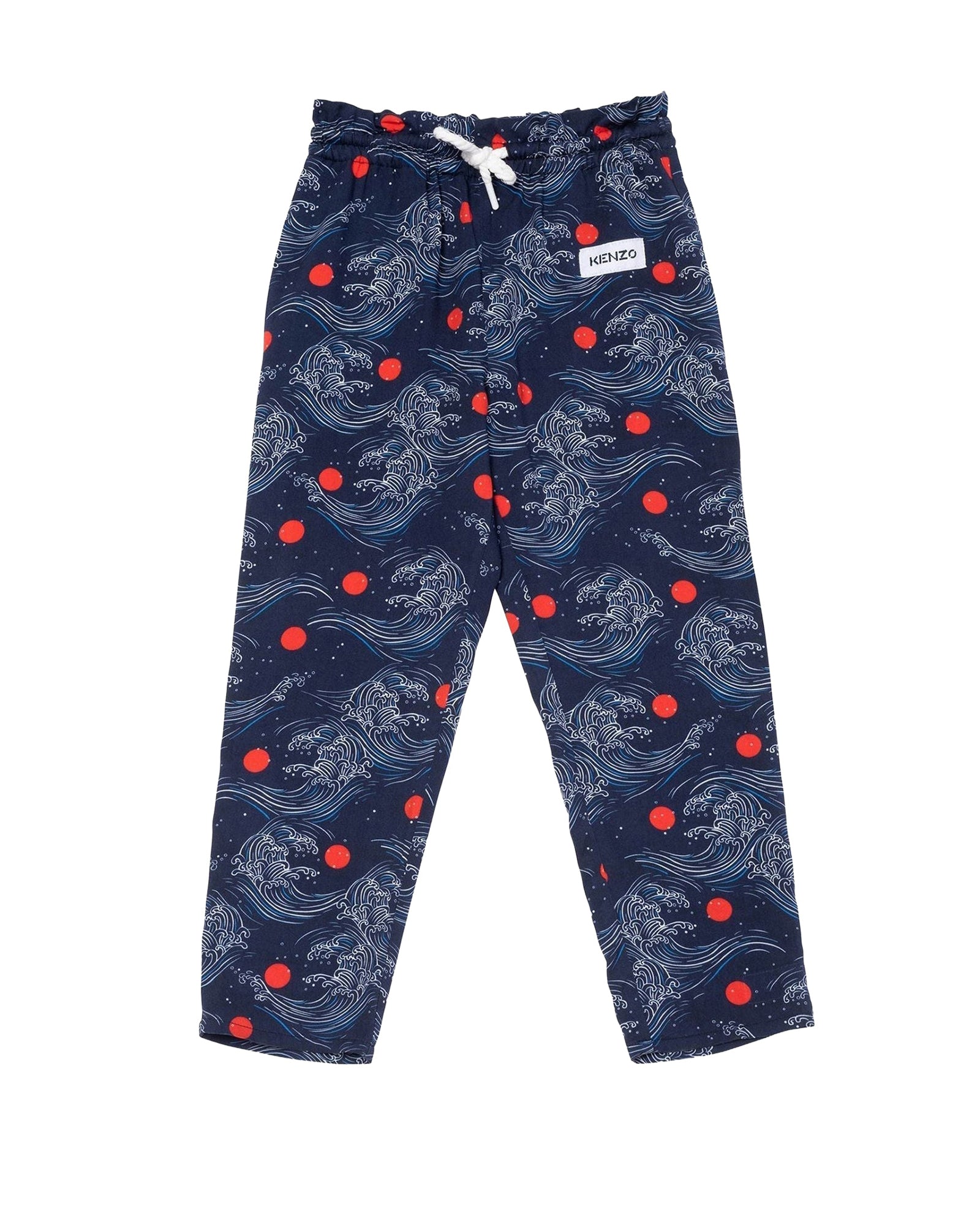 Pantalon à vagues - Blue Indigo