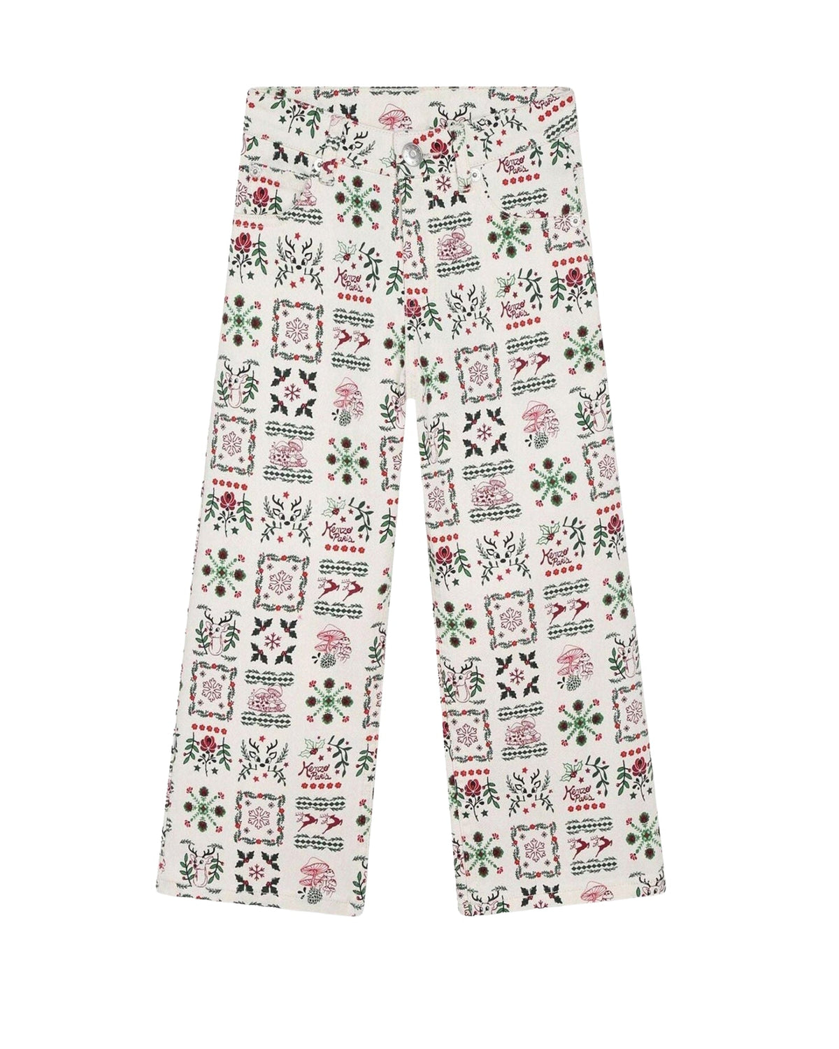 Pantalon en coton - Ivoire