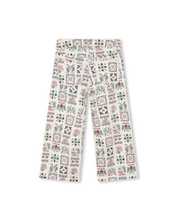 Pantalon en coton - Ivoire