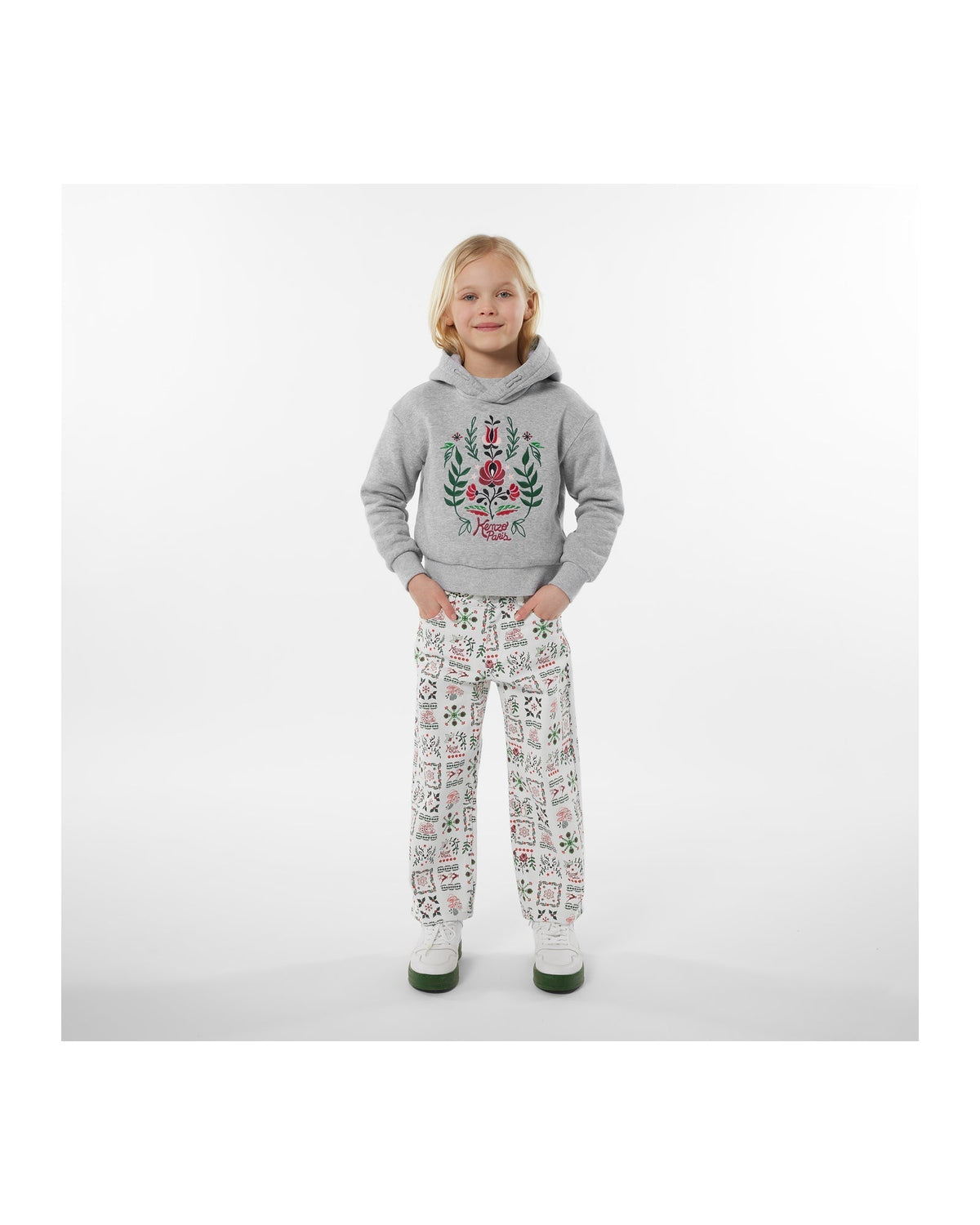 Pantalon en coton - Ivoire