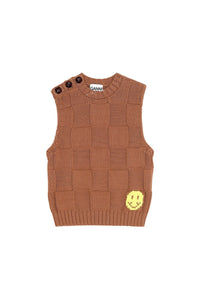 Thick knitted jumper - Tiger's Eye