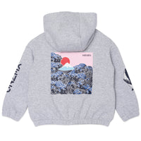 Sweatshirt à capuche - Gris Chiné