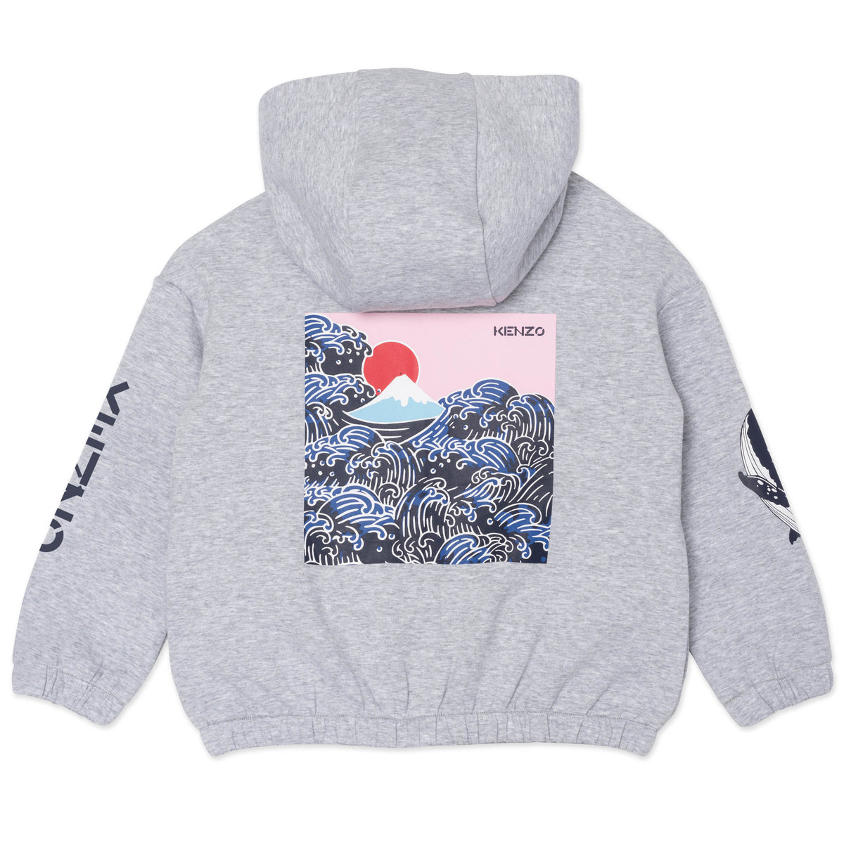 Sweatshirt à capuche - Gris Chiné