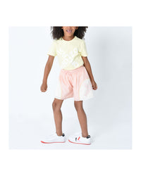 Cotton short-sleeved T-shirt - Lily of the valley