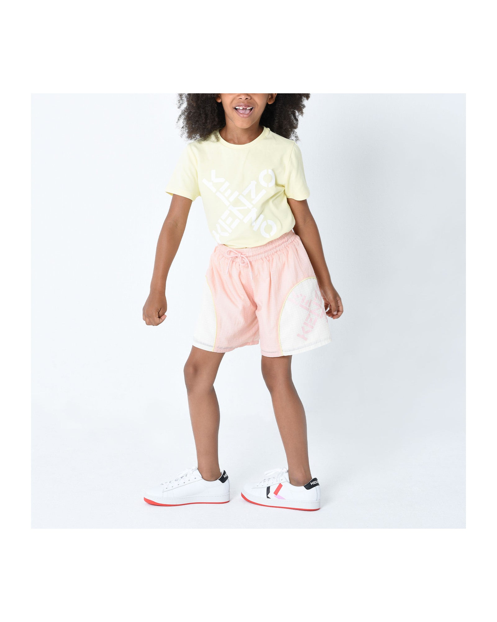 Cotton short-sleeved T-shirt - Lily of the valley