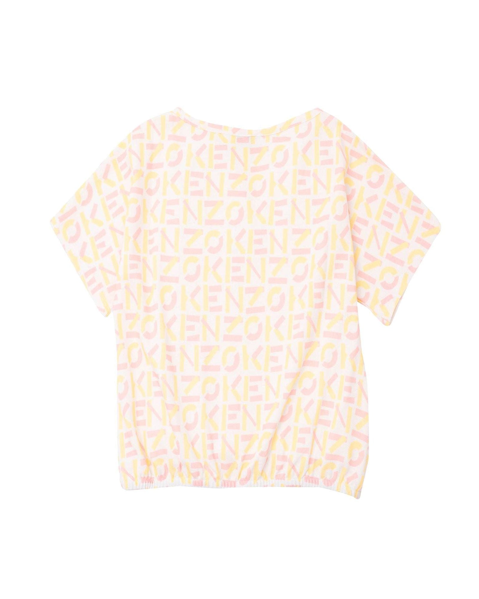 T-shirt manches courtes en coton - Naturel