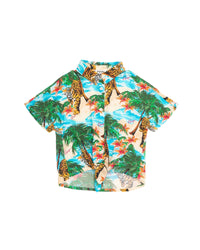Chemise à imprimé summer - Naturel