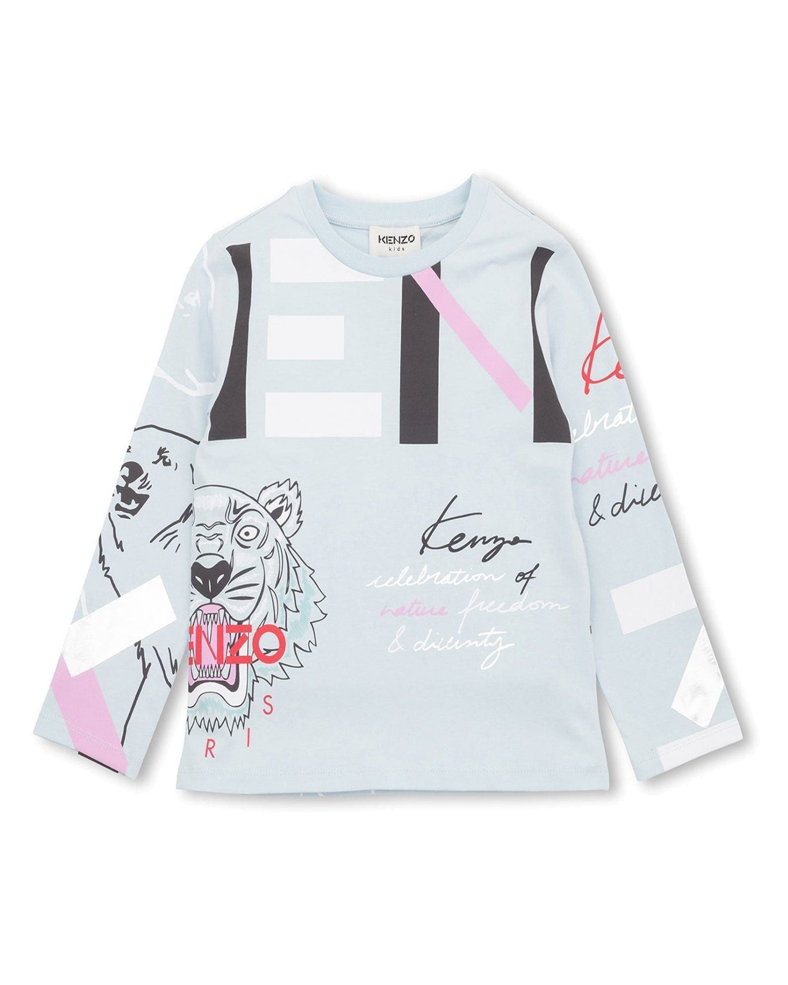 T-shirt en jersey biologique multi iconics - Brume