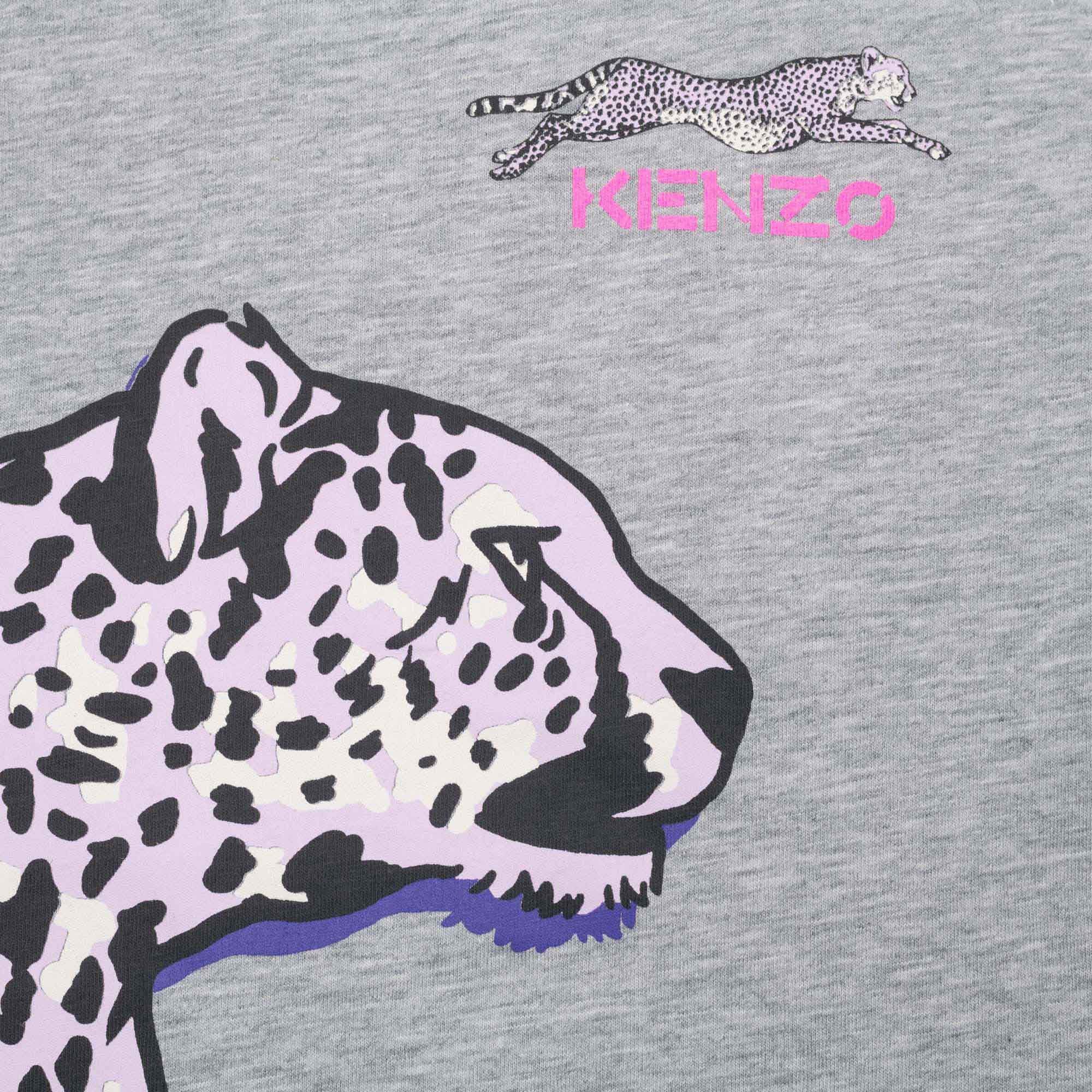 T-shirt avec visuel saisonnier illustré - Gris chiné