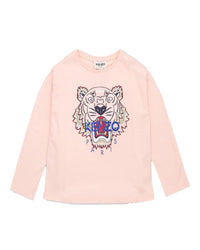 T-shirt with illustration - Rose petale