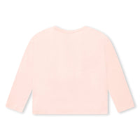 T-shirt with illustration - Rose petale