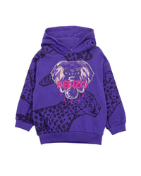 Sweatshirt a capuche en coton - Royal Purple
