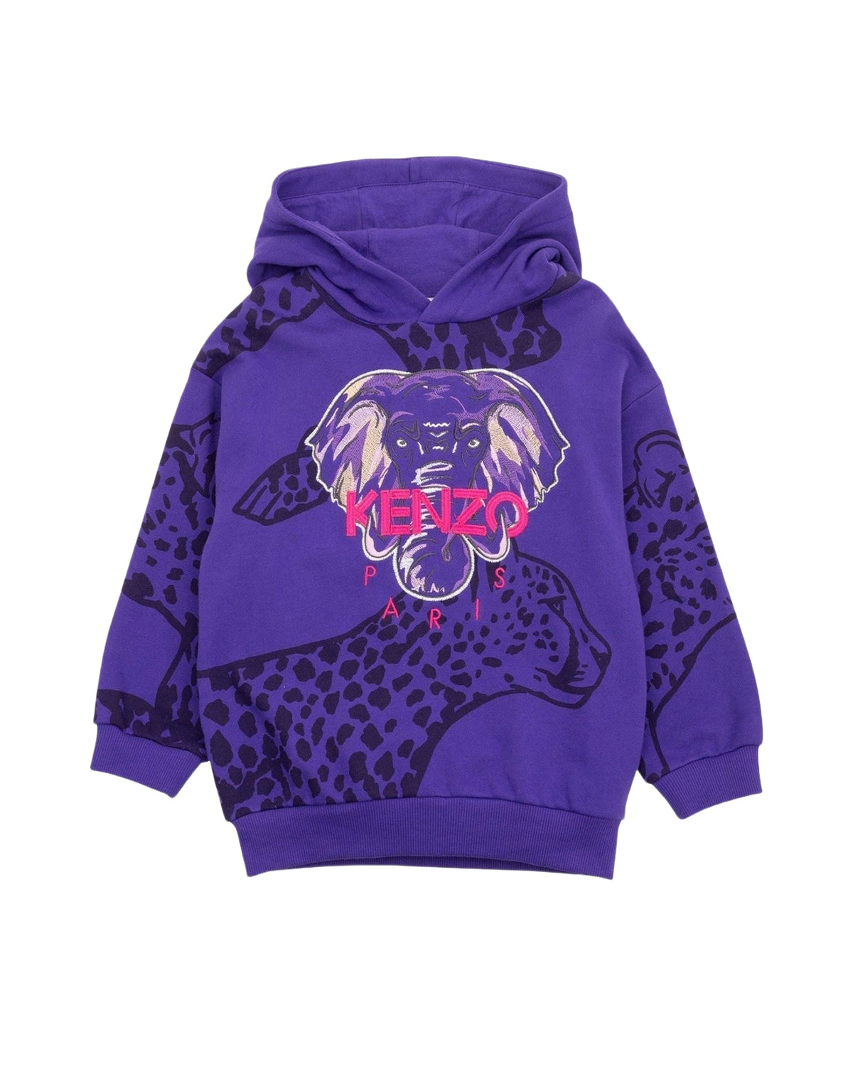Sweatshirt a capuche en coton - Royal Purple