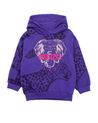 Sweatshirt a capuche en coton - Royal Purple