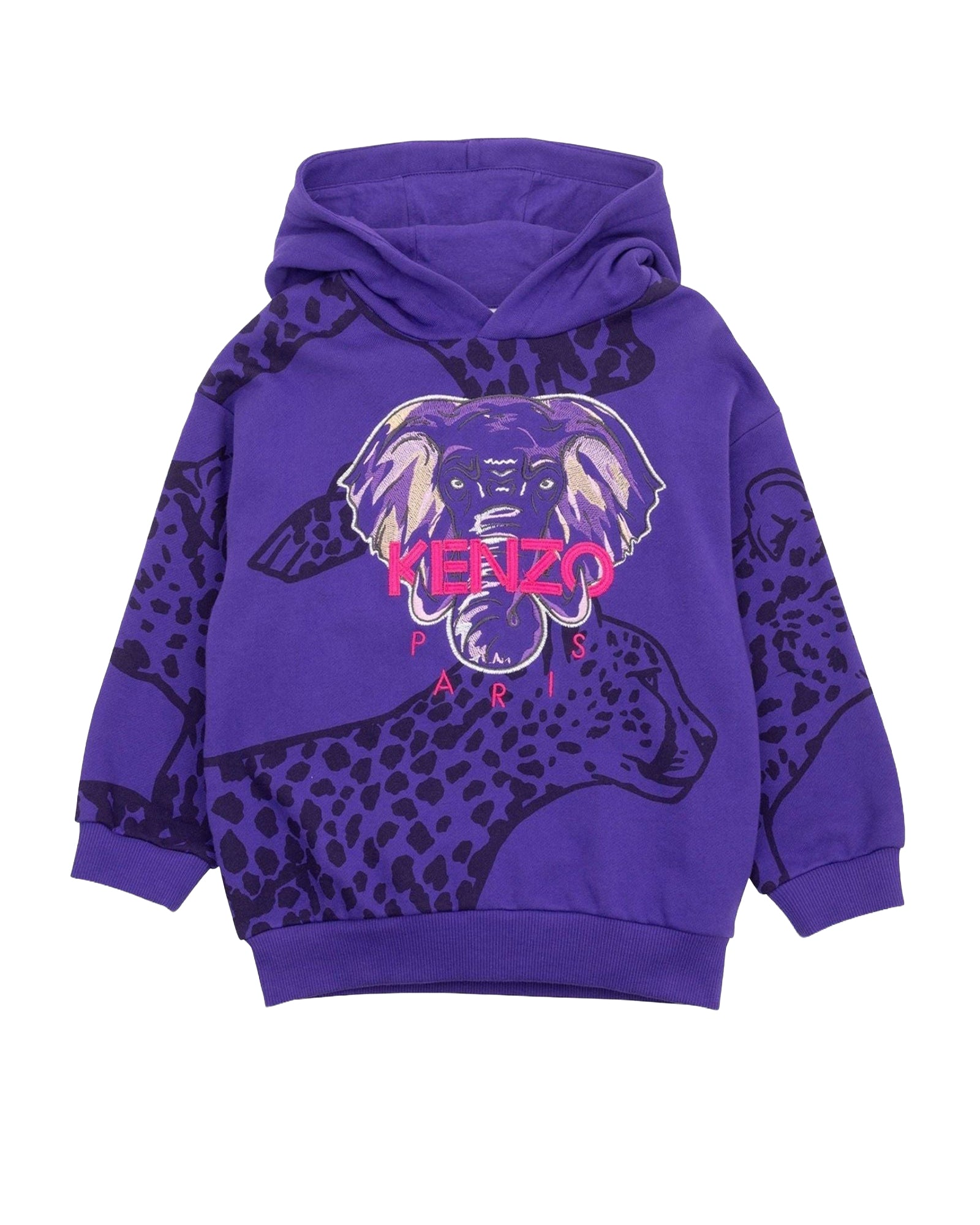 Sweatshirt a capuche en coton - Royal Purple