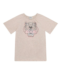 T-shirt Tiger à fronces - Écru Chiné