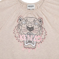 T-shirt Tiger à fronces - Écru Chiné