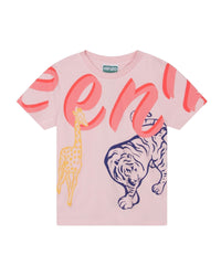 T-shirt manches courtes imprimé Bamboo - Rose Pink