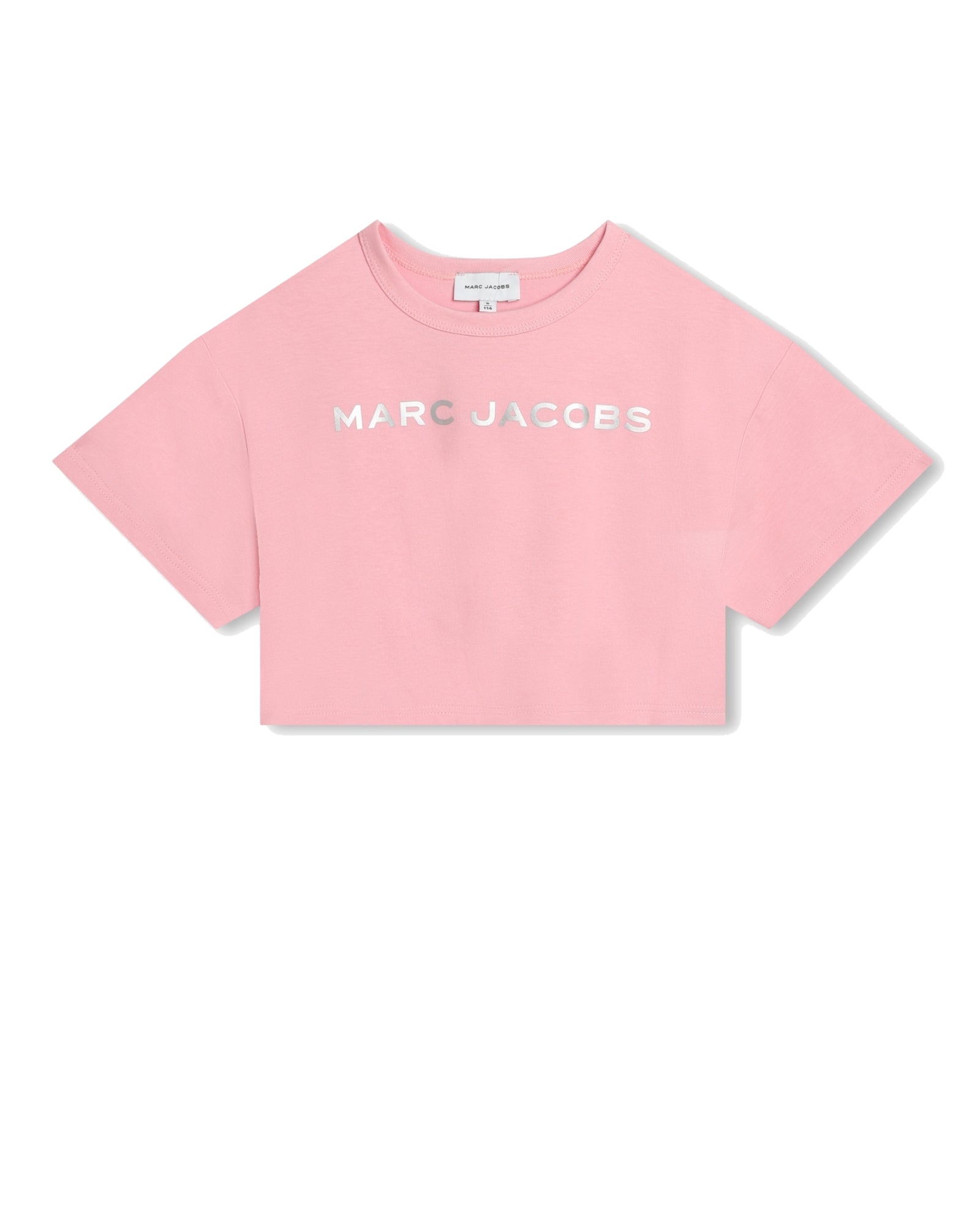Cropped T-shirt with Marc Jacobs branding - Hortensia