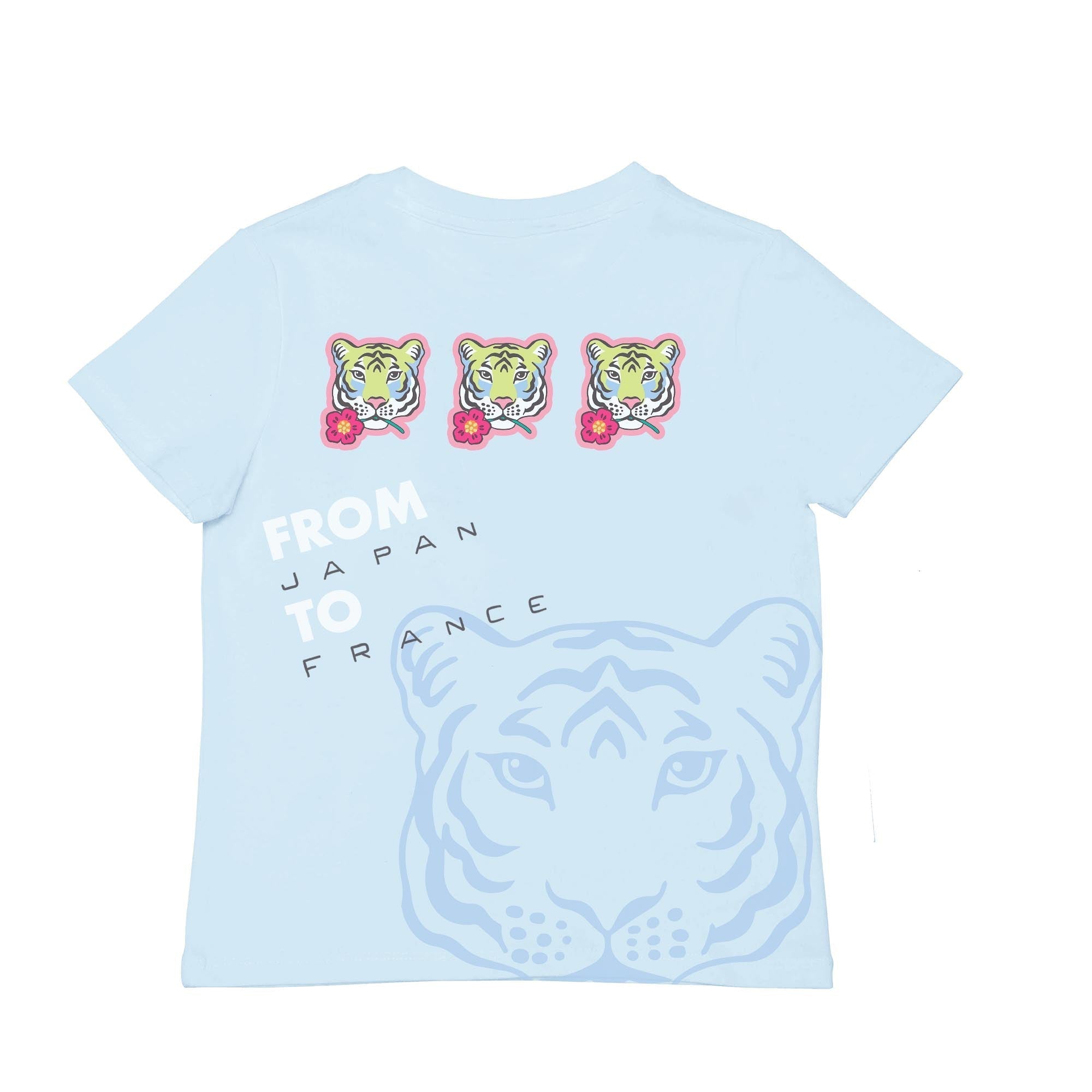 T-shirt manches courtes Glacier - Bleu glacier
