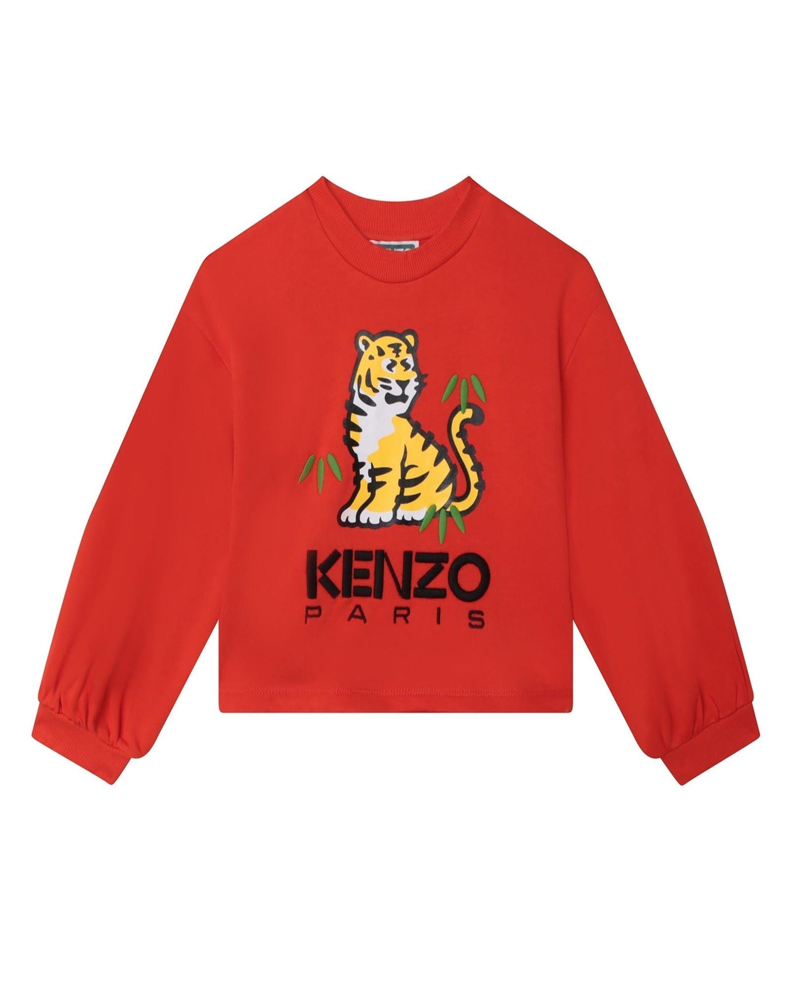 Sweatshirt manches longues ballons - Poivron
