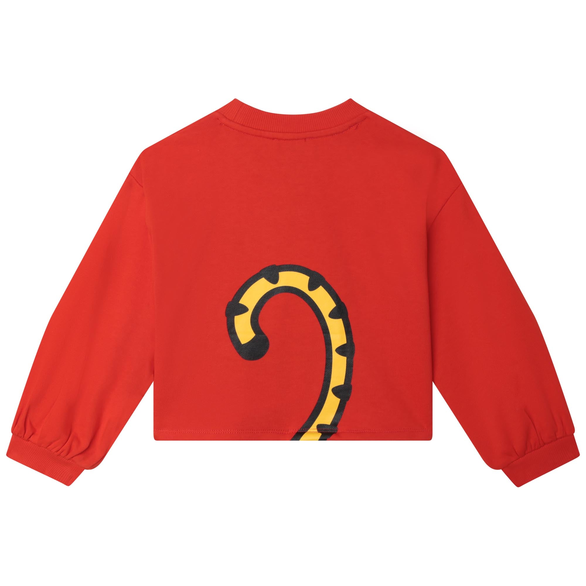 Sweatshirt manches longues ballons - Poivron
