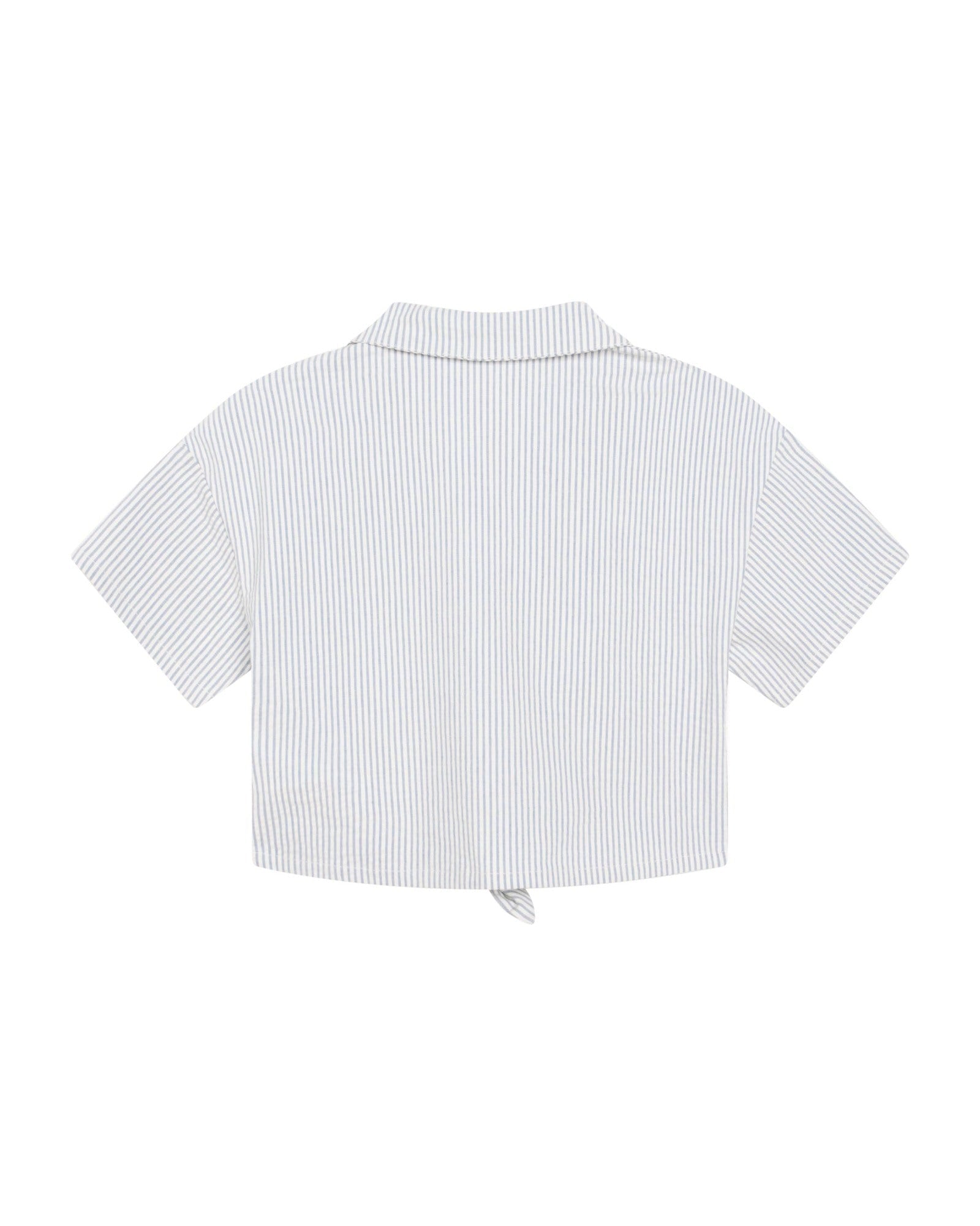 Short-sleeved cotton Hawaiian shirt - Ash